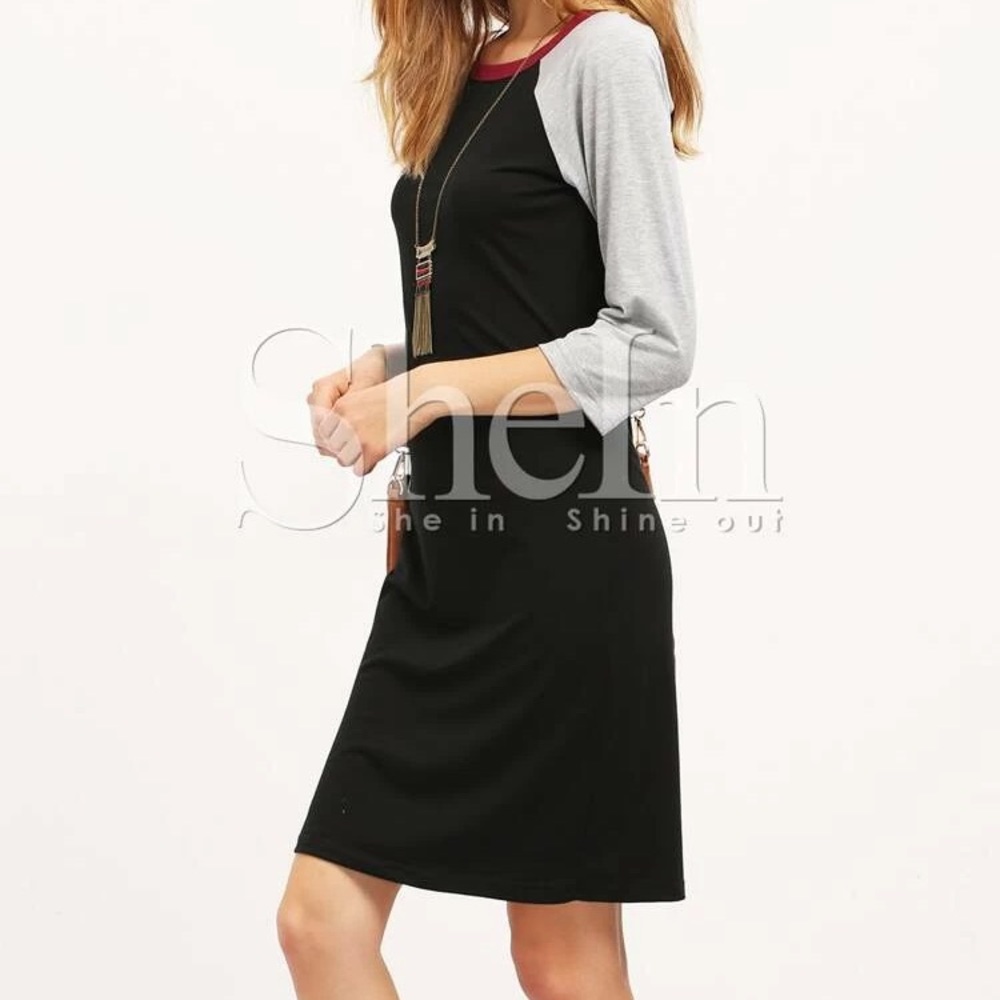 Medium Raglan tee dress can fit a Large